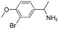 1-(3-BROMO-4-METHOXYPHENYL)ETHANAMINE Struktur