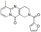 2-(2-FUROYL)-6-METHYL-1,2,3,4-TETRAHYDRO-11H-DIPYRIDO[1,2-A:4',3'-D]PYRIMIDIN-11-ONE Struktur