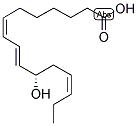 11(S)-HYDROXY-7(Z),9(E),13(Z)-HEXADECATRIENOIC ACID Struktur