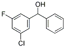 3-CHLORO-5-FLUOROBENZHYDROL Struktur