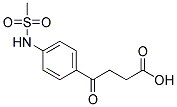 4-(4-METHANESULFOAMIDOPHENYL)-4-OXOBUTANOIC ACID Struktur