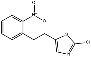 2-CHLORO-5-(2-NITROPHENETHYL)-1,3-THIAZOLE Struktur