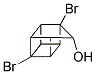 1,4-DIBROMOPENTACYCLO[4.3.0.0(2,5).0(3,8).0(4,7)]NONAN-9-OL Struktur