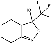 3-TRIFLUOROMETHYL-3,3A,4,5,6,7-HEXAHYDROBENZO[C]ISOXAZOL-3-OL Struktur