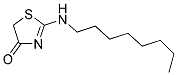 2-OCTYLAMINO-THIAZOL-4-ONE Struktur