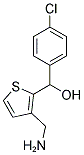 [3-(AMINOMETHYL)THIEN-2-YL](4-CHLOROPHENYL)METHANOL Struktur