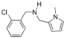 1-(2-CHLOROPHENYL)-N-((1-METHYL-1H-PYRROL-2-YL)METHYL)METHANAMINE Struktur