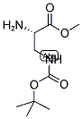 METHYL 3-[(T-BUTYLOXYCARBONYL)AMINO]-L-ALANINE Struktur