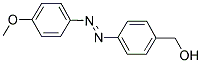 (4-[(4-METHOXYPHENYL)DIAZENYL]PHENYL)METHANOL Struktur