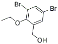 (3,5-DIBROMO-2-ETHOXYPHENYL)METHANOL Struktur