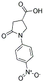 1-(4-NITROPHENYL)-5-OXO-3-PYRROLIDINECARBOXYLIC ACID Struktur