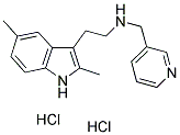 N-[2-(2,5-DIMETHYL-1H-INDOL-3-YL)ETHYL]-N-(PYRIDIN-3-YLMETHYL)AMINE DIHYDROCHLORIDE Struktur