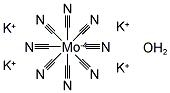 POTASSIUM OCTACYANOMOLYBDATE(IV) HYDRATE Struktur