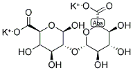 D-GLUCURONYL-BETA-1,2-D-GLUCURONIC ACID POTASSIUM SALT Struktur