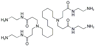 PAMAM DENDRIMER, 1,12-DIAMINODODECANE CORE, GENERATION 0.0 Struktur