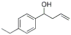 4-(4-ETHYLPHENYL)-1-BUTEN-4-OL Struktur