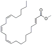 2(E),10(Z),13(Z),16(Z)-DOCOSATETRAENOIC ACID METHYL ESTER Struktur