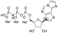 1,N6-ETHENO-ADENOSINE-5'-[(BETA,GAMMA)-IMIDO]TRIPHOSPHATE, SODIUM SALT Struktur