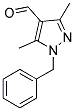 1-BENZYL-3,5-DIMETHYL-1H-PYRAZOLE-4-CARBALDEHYDE Struktur