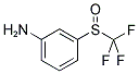 3-(TRIFLUOROMETHYLSULFINYL)ANILINE Struktur