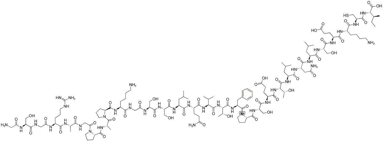 EP4 RECEPTOR (C-TERM) BLOCKING PEPTIDE Struktur