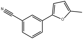 3-(5-METHYL-FURAN-2-YL)-BENZONITRILE Struktur