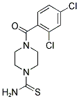 4-(2,4-DICHLOROBENZOYL)PIPERAZINE-1-CARBOTHIOAMIDE Struktur