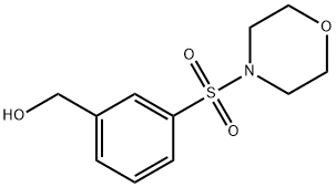 [3-(MORPHOLIN-4-YLSULFONYL)PHENYL]METHANOL Struktur