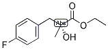 ETHYL (R)-2-HYDROXY-2-METHYL(4-FLUOROBENZENE)PROPANOATE Struktur