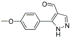 5-(4-METHOXYPHENYL)-1H-PYRAZOLE-4-CARBALDEHYDE Struktur