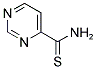 PYRIMIDINE-4-CARBOTHIOIC ACID AMIDE Struktur