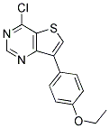 4-CHLORO-7-(4-ETHOXYPHENYL)THIENO[3,2-D]PYRIMIDINE Struktur