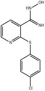 2-[(4-CHLOROPHENYL)SULFANYL]-N'-HYDROXY-3-PYRIDINECARBOXIMIDAMIDE price.