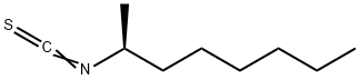 (S)-(+)-2-OCTYL ISOTHIOCYANATE Struktur