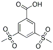 3,5-BIS(METHYLSULFONYL)BENZOIC ACID Struktur