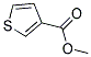 METHYL 3-THIOPHENECARBOXYLATE Struktur