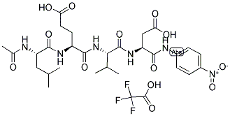 AC-LEU-GLU-VAL-ASP-PNA TFA Struktur