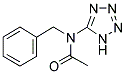 5-(N-BENZYL-ACETAMIDYL)-1H-TETRAZOLE Struktur