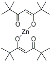 ZINC BIS (DIPIVALOYLMETHANATE) Struktur