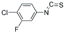 1-CHLORO-2-FLUORO-4-ISOTHIOCYANATO-BENZENE Struktur