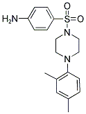 4-([4-(2,4-DIMETHYLPHENYL)PIPERAZIN-1-YL]SULFONYL)ANILINE Struktur