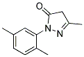 2-(2,5-DIMETHYLPHENYL)-5-METHYL-2,4-DIHYDRO-3H-PYRAZOL-3-ONE Struktur