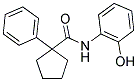 N-(2-HYDROXYPHENYL)(PHENYLCYCLOPENTYL)FORMAMIDE Struktur