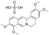 D,L-TETRAHYDROPALMATINE SULFATE Struktur