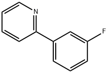 2-(3-FLUOROPHENYL)PYRIDINE Struktur