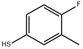 4-FLUORO-3-METHYLTHIOPHENOL Struktur