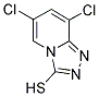 6,8-DICHLORO-[1,2,4]TRIAZOLO[4,3-A]PYRIDINE-3-THIOL Struktur