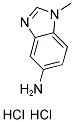 1-METHYL-1 H-BENZOIMIDAZOL-5-YLAMINE DIHYDROCHLORIDE Struktur