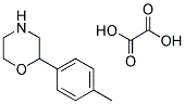 2-(4-METHYLPHENYL)MORPHOLINE OXALATE Struktur