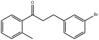 3-(3-BROMOPHENYL)-2'-METHYLPROPIOPHENONE Struktur